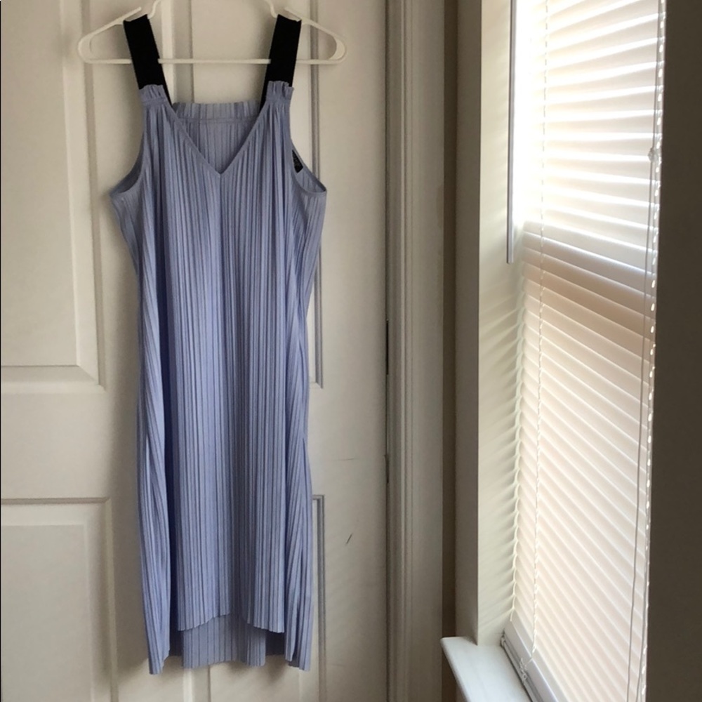 Top shop US6 romantic purple pleated coverup